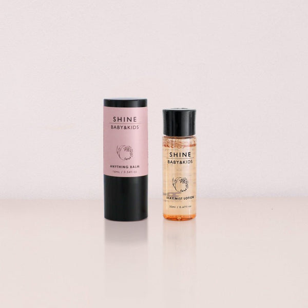 スキンバリアセット(エニシングバーム ・ローションミニ) /SKIN BARRIER SET - SHINE BABY AND KIDS ONLINE STORE