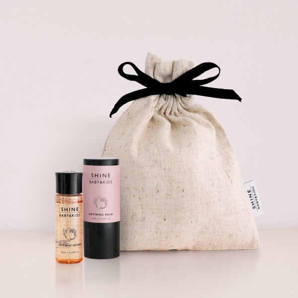 スキンバリアセット(エニシングバーム ・ローションミニ) /SKIN BARRIER SET - SHINE BABY AND KIDS ONLINE STORE