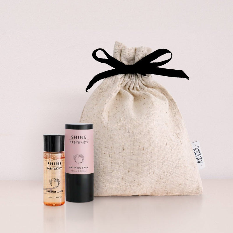 スキンバリアセット(エニシングバーム ・ローションミニ) /SKIN BARRIER SET - SHINE BABY AND KIDS ONLINE STORE